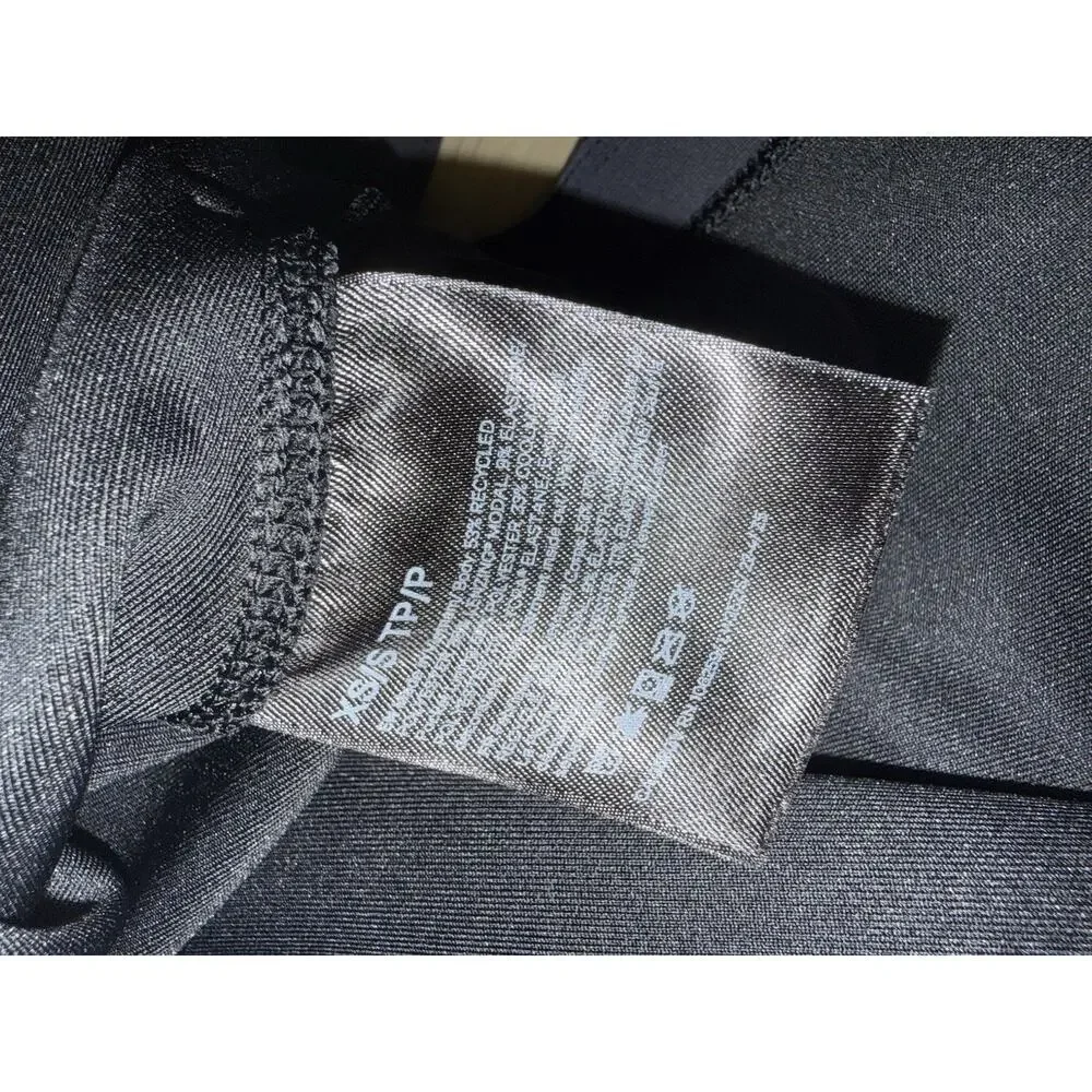 Lululemon Softstreme Belted Wrap Jacket Black Womens XS/S